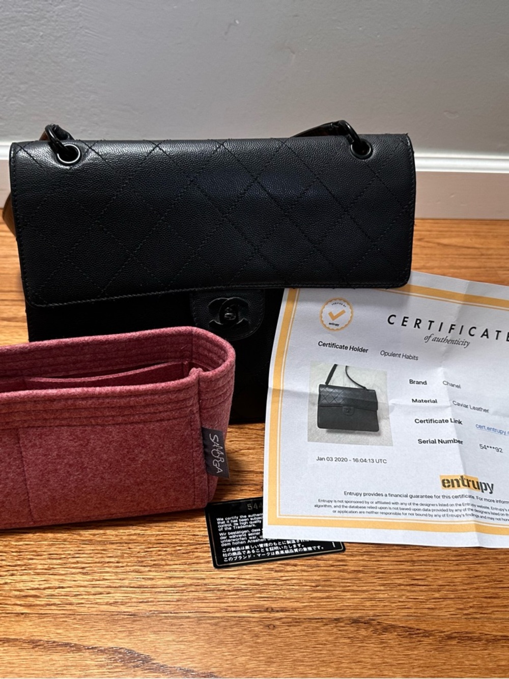 Vintage CHANEL Black Quilted Leather Single Flap